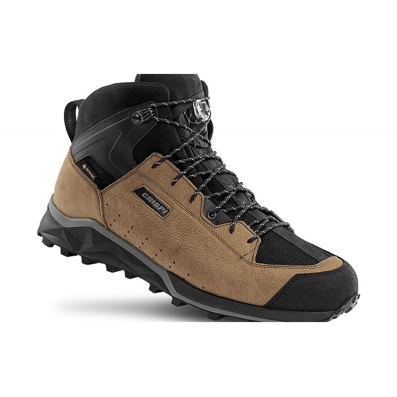 Botas De Caza Crispi Attiva Mid GTX Marrones Negras | 431265-KZS